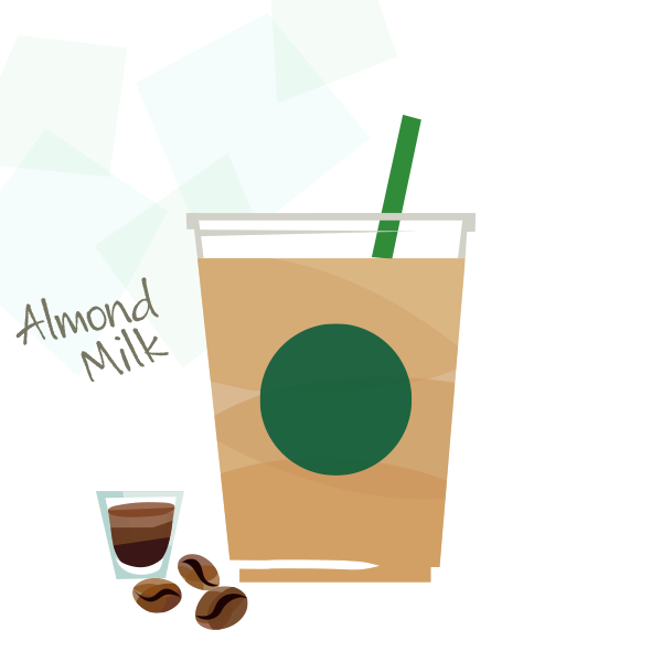 アイス アーモンドミルク ラテ｜スターバックス コーヒー ジャパン