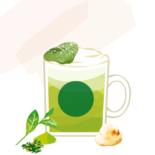 抹茶玄米茶 ムース ティー ラテ｜スターバックス コーヒー ジャパン