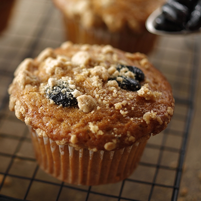 おおつぼほまれ×マフィン 黒豆きなこ豆乳
