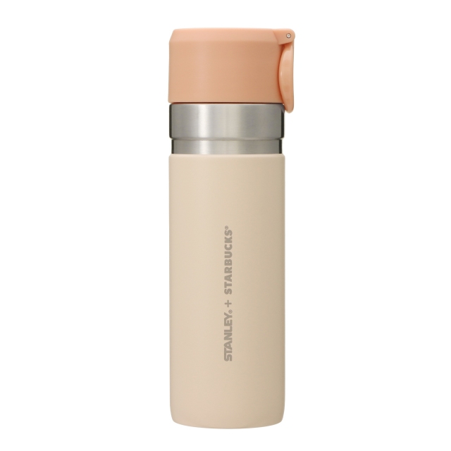 ステンレスボトルSTANLEYベージュ473ml