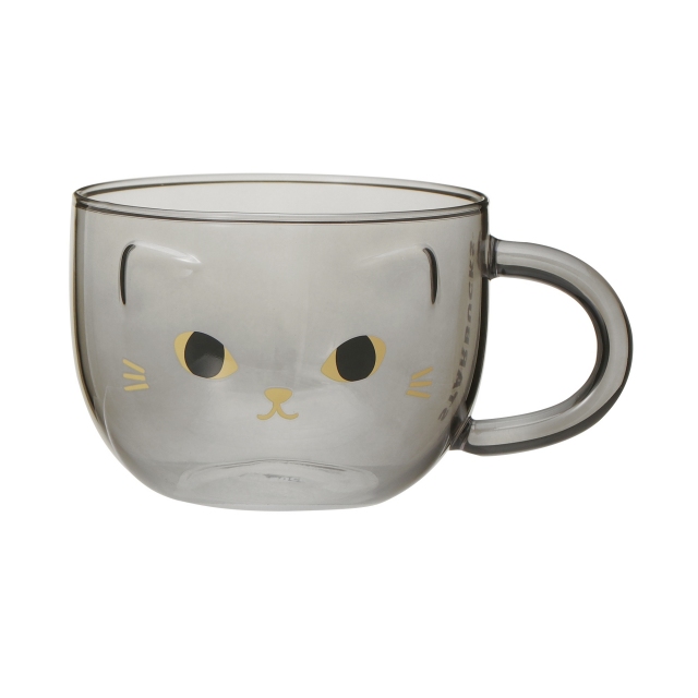 ハロウィン2022耐熱グラスマグキャット355ml